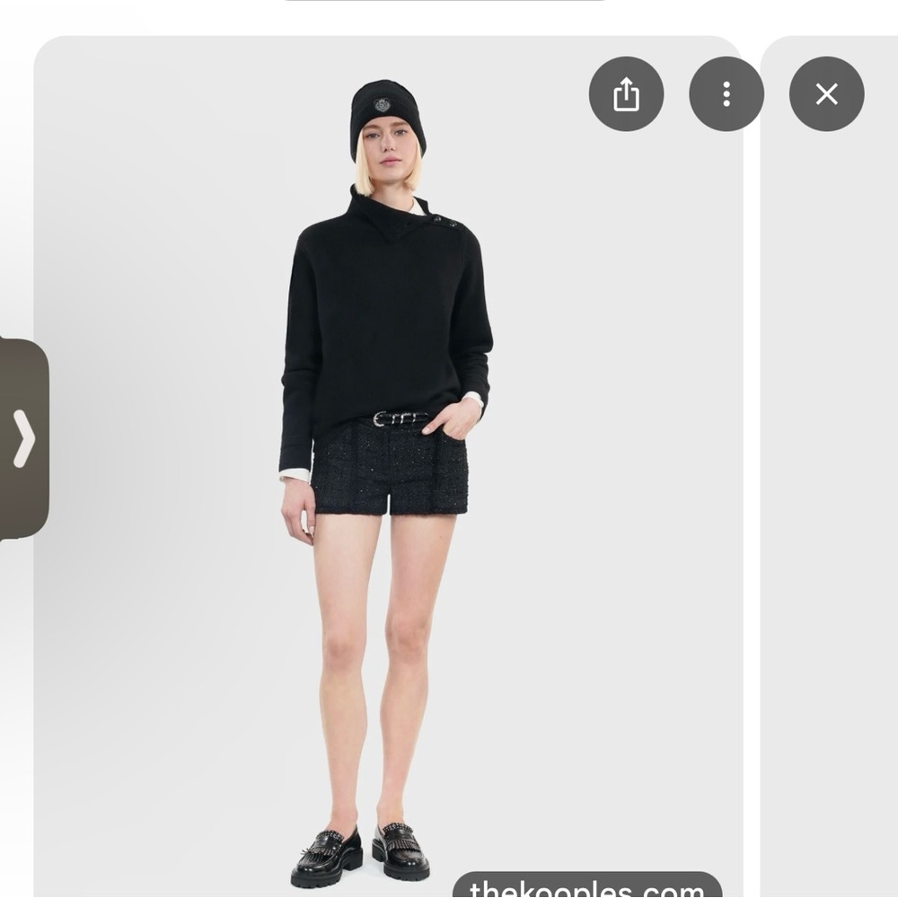 The Kooples Black Sweater